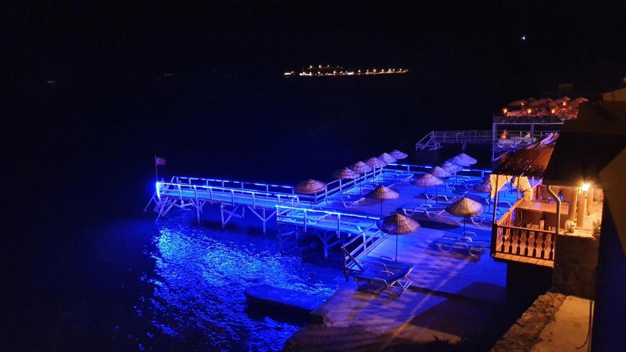 Assos Nazan Motel Restoran Beach Sokakagzi ภายนอก รูปภาพ