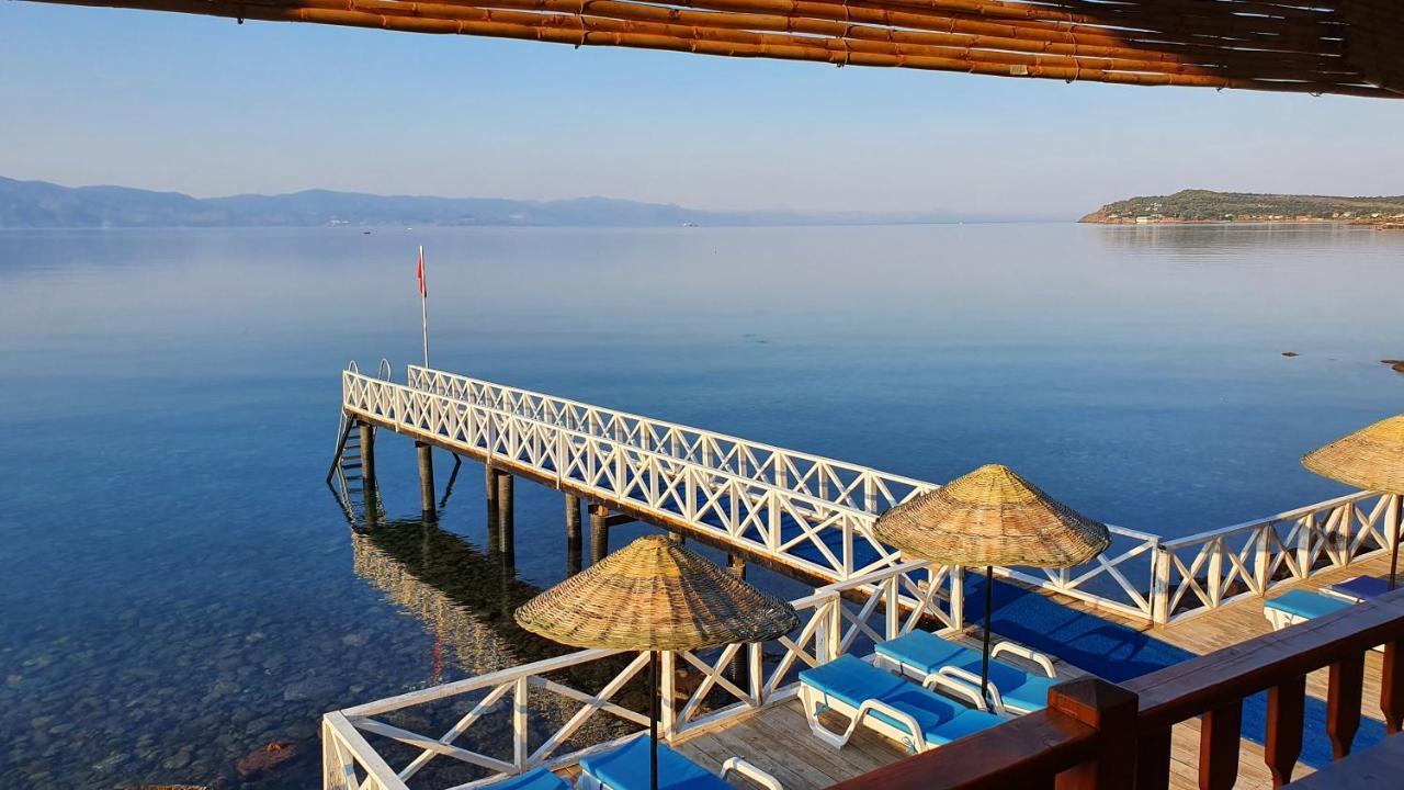 Assos Nazan Motel Restoran Beach Sokakagzi ภายนอก รูปภาพ
