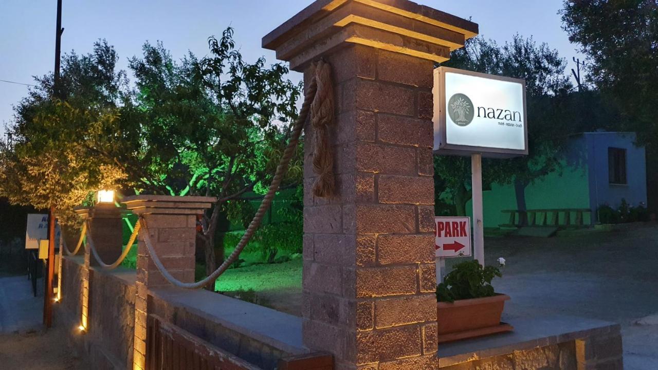 Assos Nazan Motel Restoran Beach Sokakagzi ภายนอก รูปภาพ