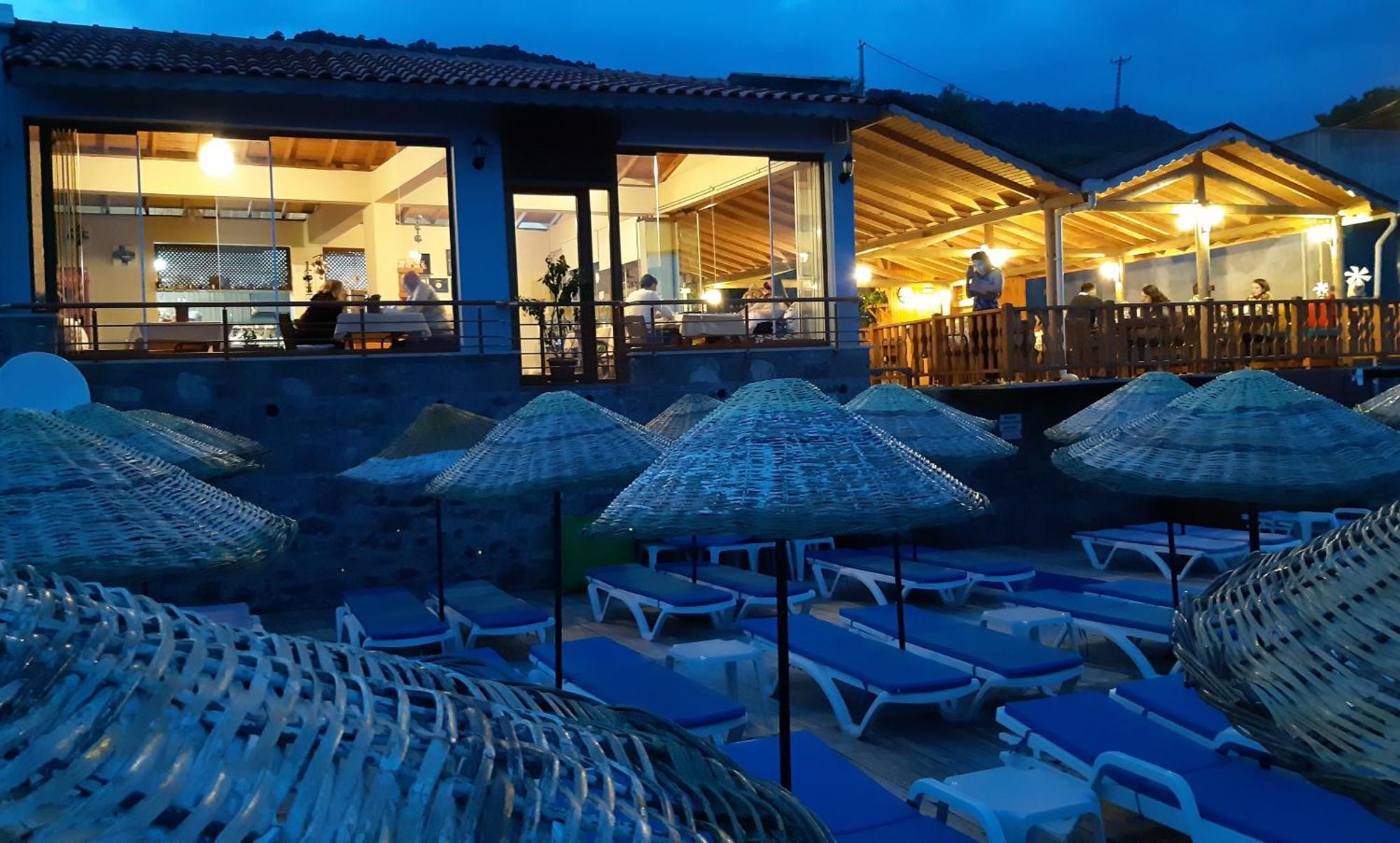 Assos Nazan Motel Restoran Beach Sokakagzi ภายนอก รูปภาพ
