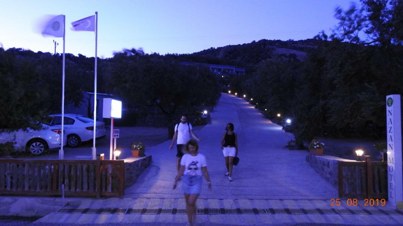 Assos Nazan Motel Restoran Beach Sokakagzi ภายนอก รูปภาพ